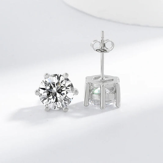 Orecchini Tera | Oro bianco